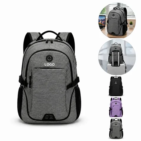 USB Port Travel Laptop Backpack for Business and Outdoor