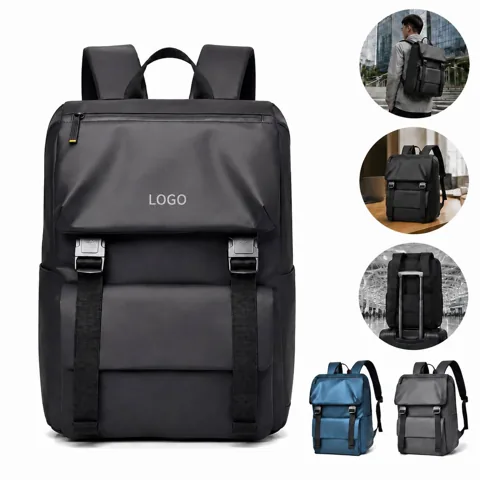 Slim Laptop Backpack Commute Travel with Padded Straps