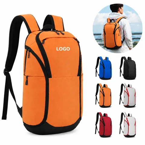 Water Resistant Sports Backpack with Wet Dry Compartment