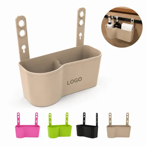 Car Headrest Organizer with Adjustable Storage Pouch