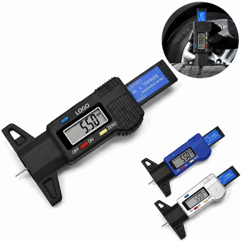 Tire Tread Depth Gauge Dual Scale Inch/mm Precision
