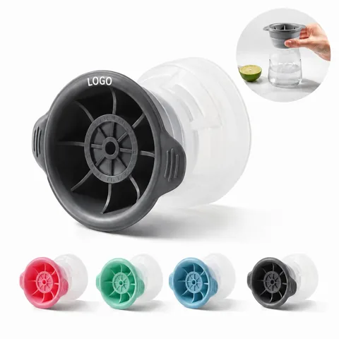 Silicone Sphere Ice Molds Round Ice Ball Tray Leak-Proof
