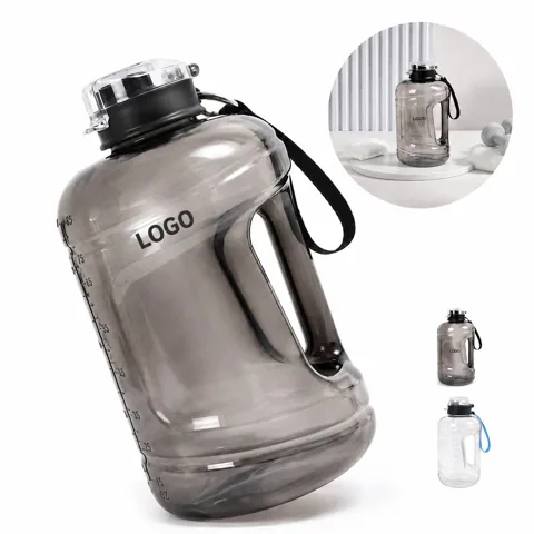 32oz BPA Free Tritan Sports Water Bottle with Time Marker