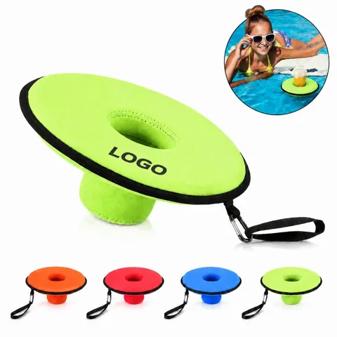 Floating Drink Holder with Rope Tie for Pool