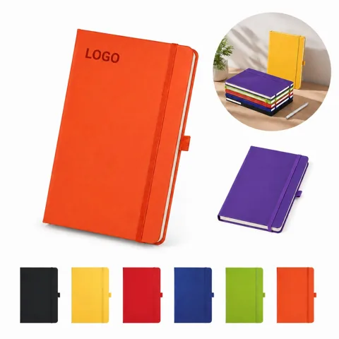 Premium Leather Journal A5 Notebook, 160 Pages