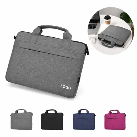 Waterproof Oxford Laptop Tote with Soft Wool Interior