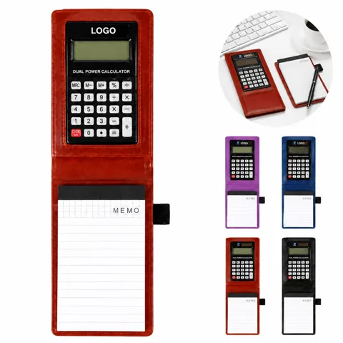 All-in-One Notebook with Detachable Notes, Calculator & Pen