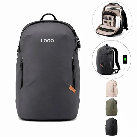 Double Shoulder Camera Backpack 180° Opening