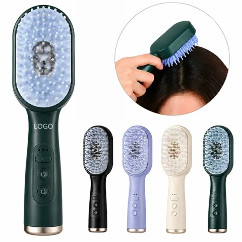 Portable Electric Scalp Massage Comb with Essence