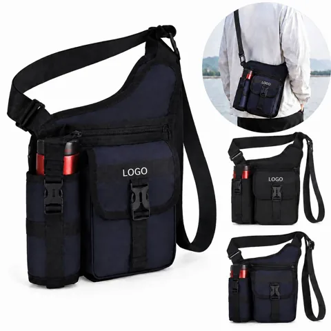 Multipurpose Outdoor Water Bottle Carrier Bag with Hidden