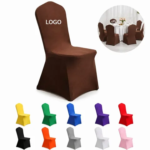 Stretchable Chair Covers for Wedding Banquet with Elastic