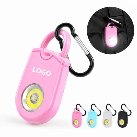 Personal Emergency LED Alarm Flashlight with Loud Siren