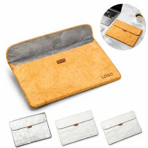 Vintage Paperlike Fabric Laptop Tablet Sleeve