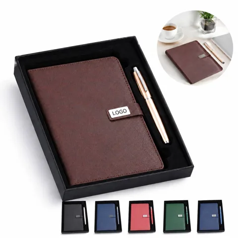 Executive Notebook Set with Smart Tumbler Pen