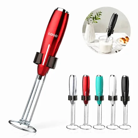 Portable Stainless Steel Milk Frother Wand, 14000 RPM