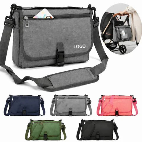 Portable Baby Changing Mat with Detachable Storage Pouch