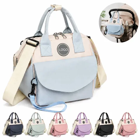 Waterproof Convertible Diaper Bag Backpack Tote