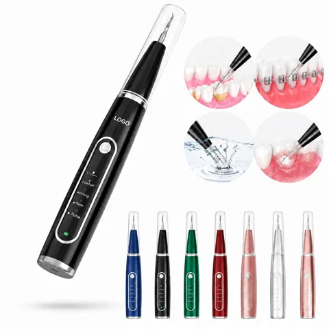 Ultrasonic Dental Tartar Scaler with LED Light, 5 Modes