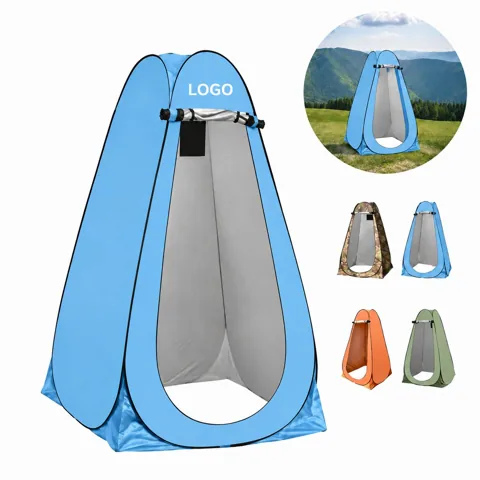 Portable Privacy Tent for Outdoor Shower with Side Pocket