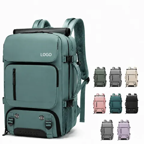 Waterproof Oxford 40L Travel Daypack with USB Port