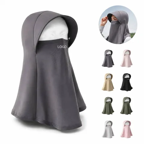 Cooling UPF 50+ Full Face Mask for Sun Protection