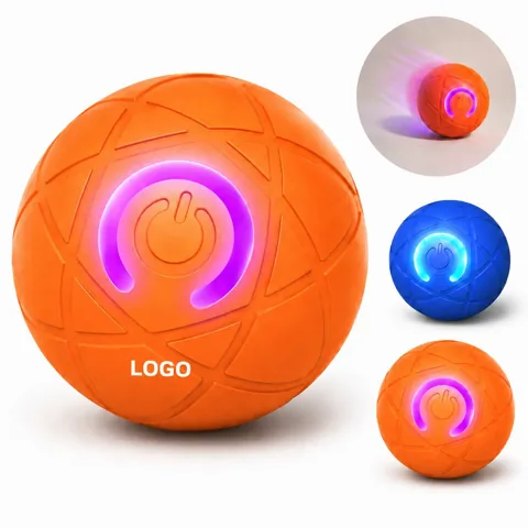 Interactive Dog Ball with Auto Roll and Obstacle Sensors