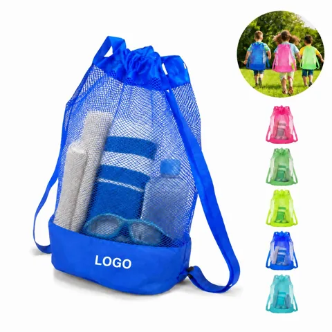 Waterproof Sandproof Beach Backpack Drawstring Tote