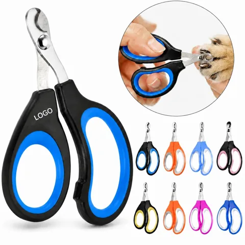 Premium Stainless Steel Cat Nail Clippers with Safety Trim