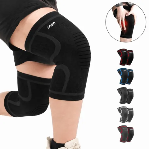 Knee Support Brace with Dual Spring Stabilizers