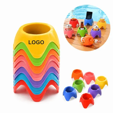 Starfish Sand Cup Holder Beach Drink Stand, Portable PP