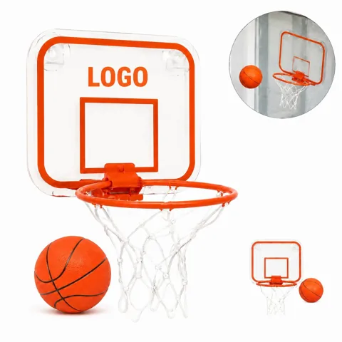 Desk Basketball Hoop Game with Suction Cup Backboard